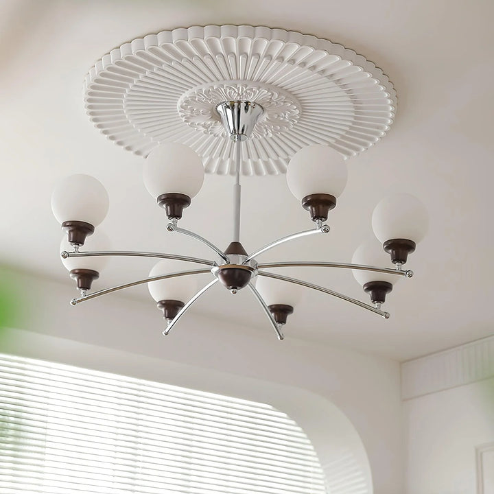 Mid Century Elegant Chandelier 11