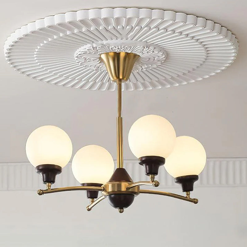 Mid Century Elegant Chandelier 16