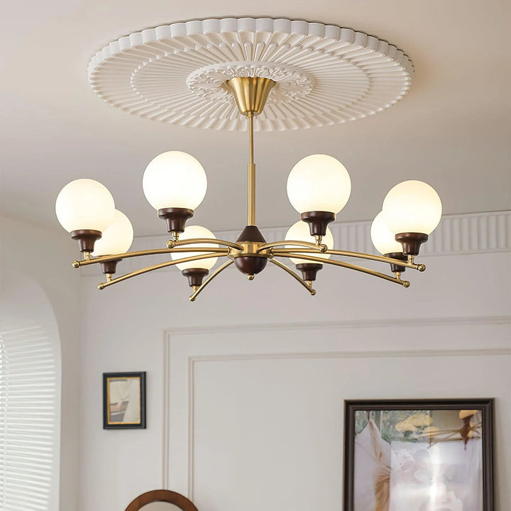 Mid Century Elegant Chandelier 2