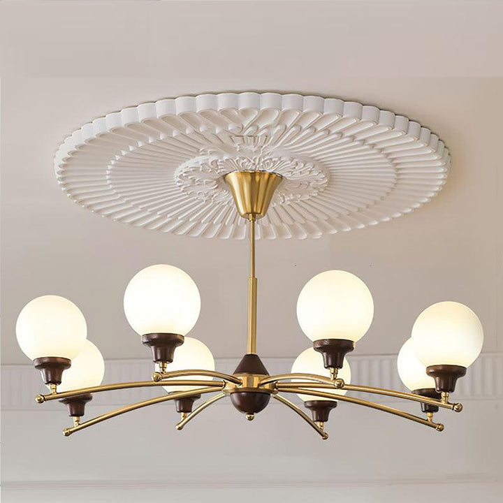 Mid Century Elegant Chandelier 24