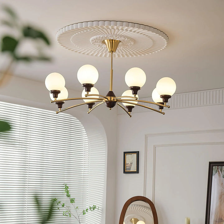 Mid Century Elegant Chandelier 3