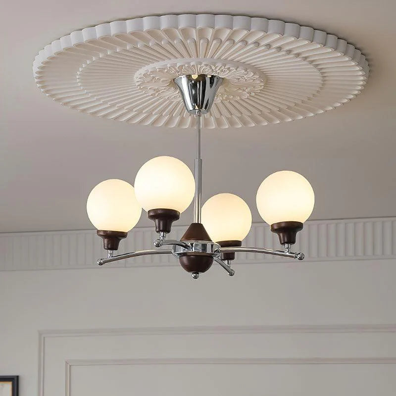 Mid Century Elegant Chandelier 8