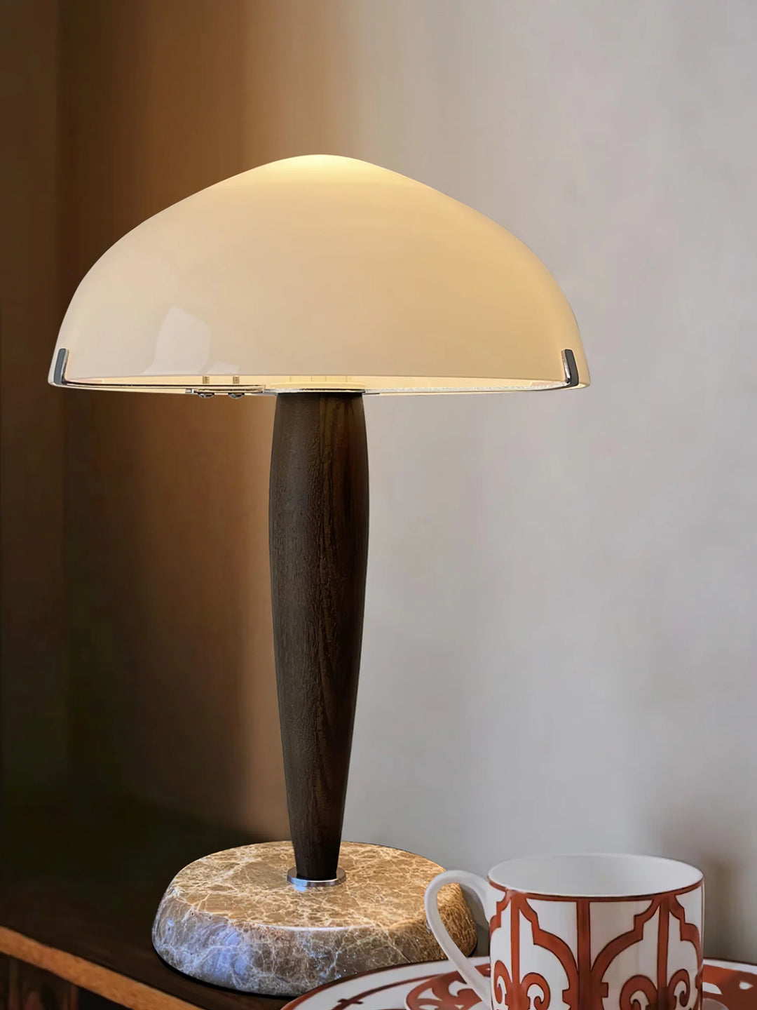 Milky Glass Table Lamp-10