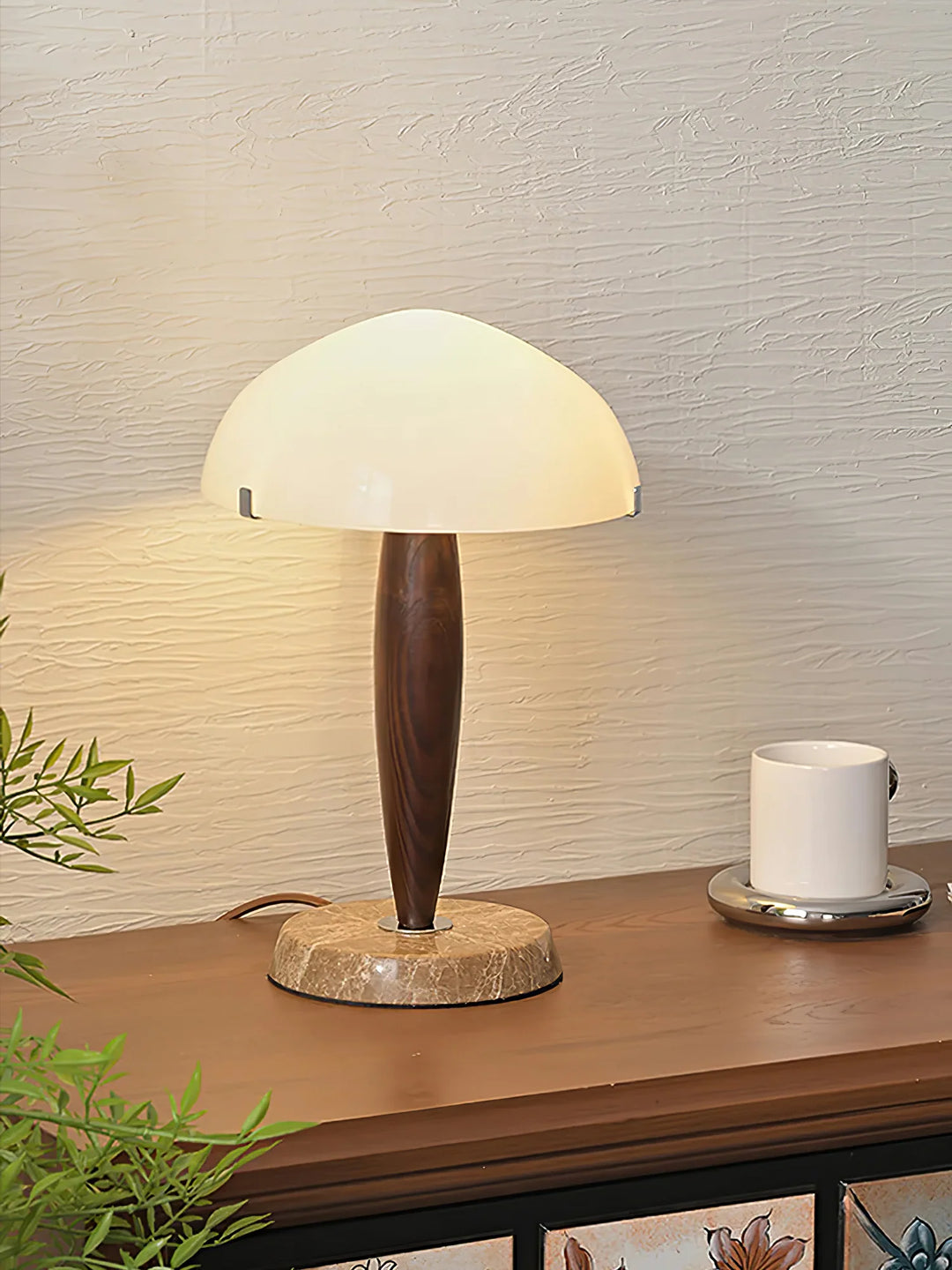 Milky Glass Table Lamp-13