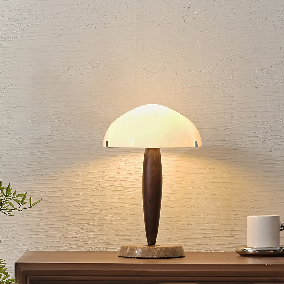 Milky Glass Table Lamp-15