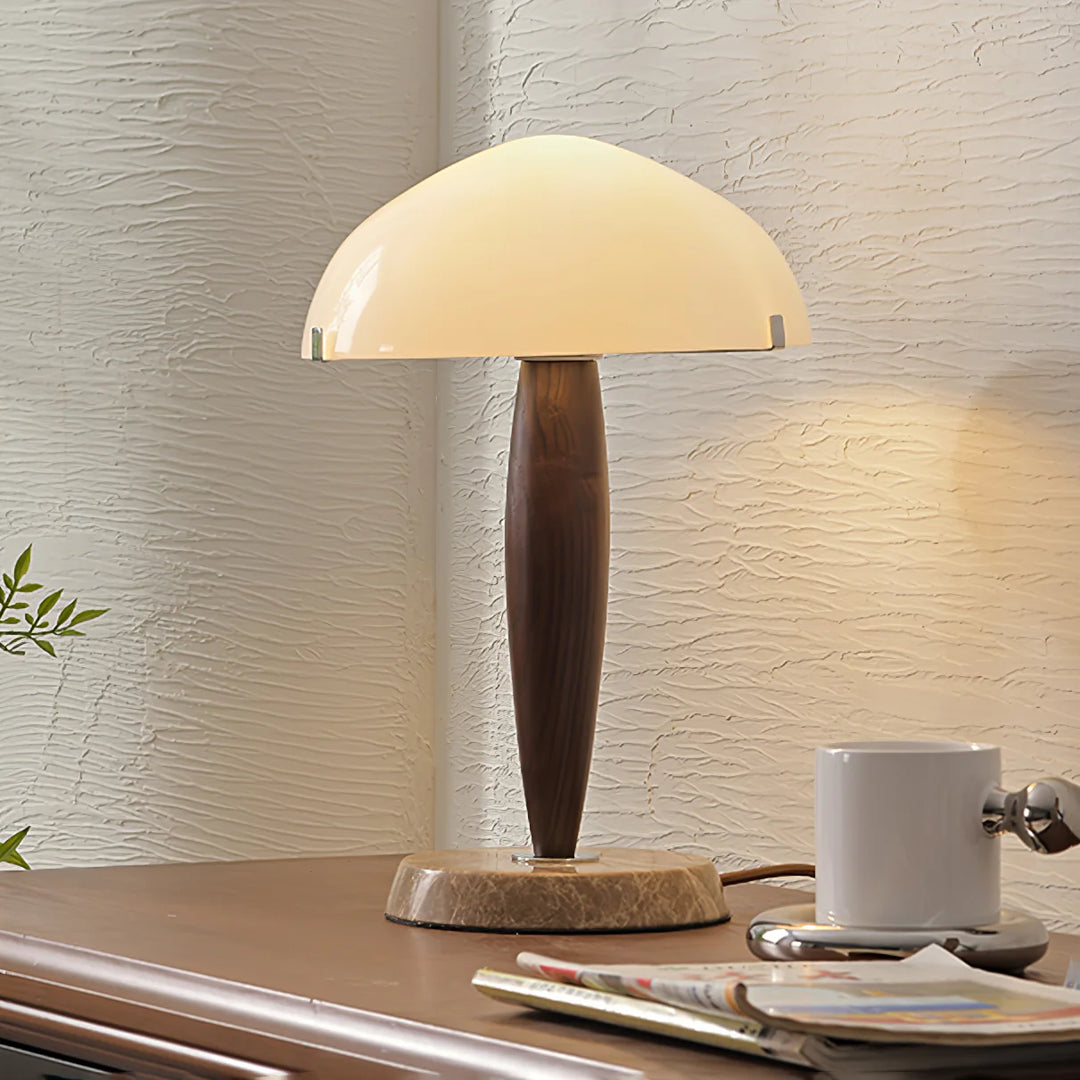 Milky Glass Table Lamp-29