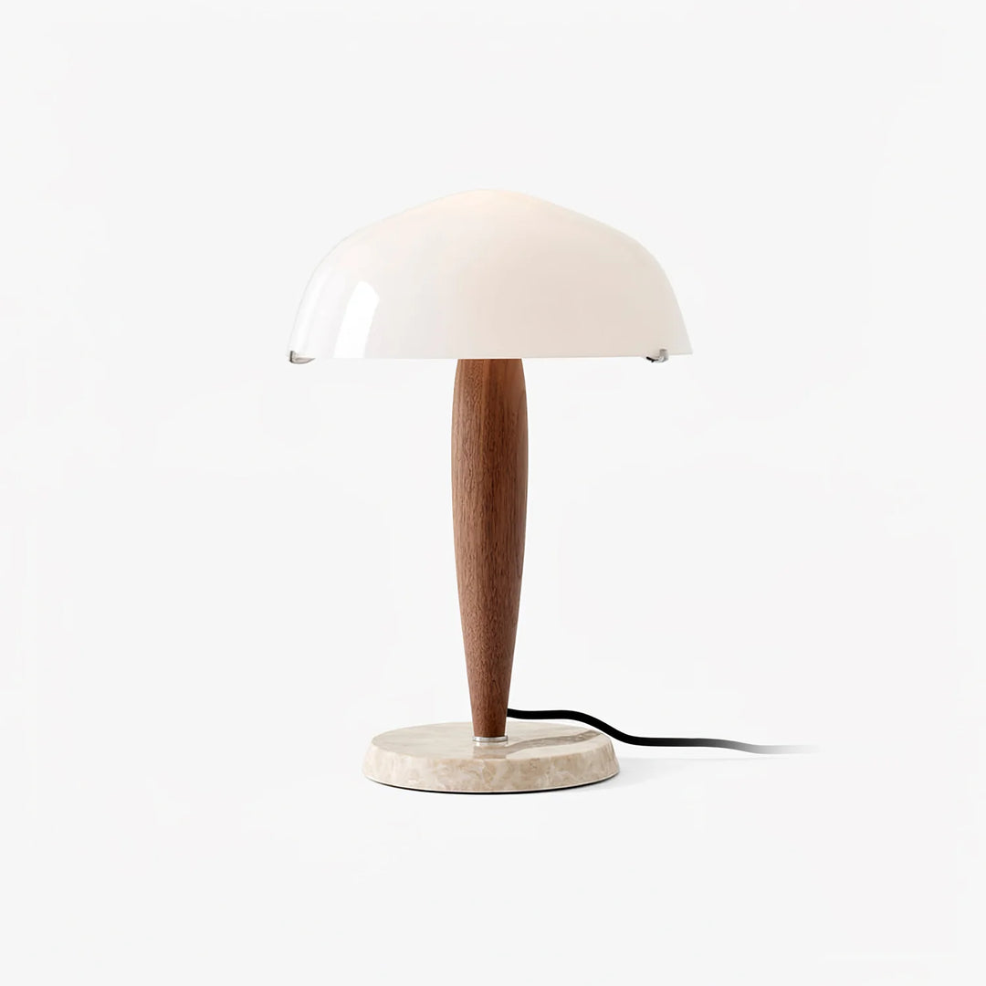 Milky Glass Table Lamp-3
