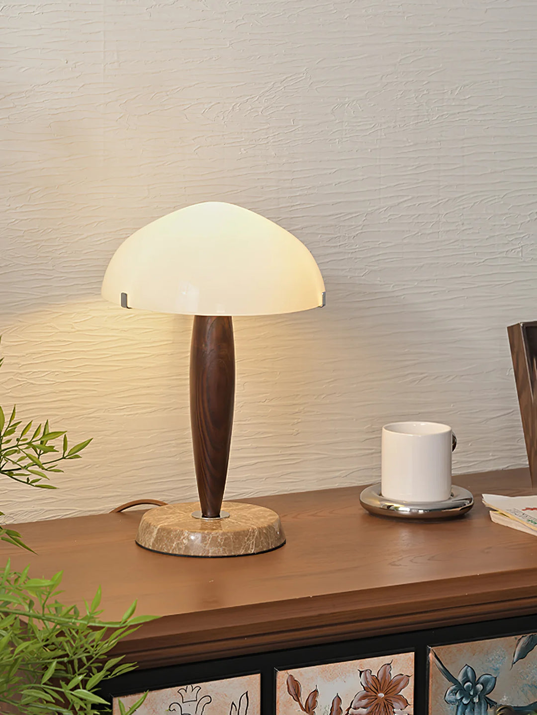 Milky Glass Table Lamp-30
