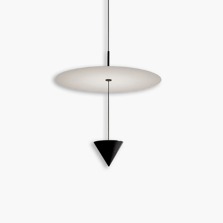 Lustre minimaliste à soucoupe volante