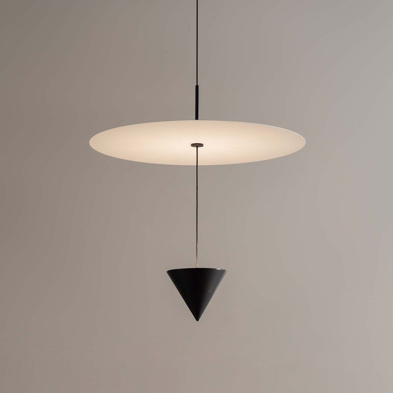 Minimalist Flying Saucer Chandelier 2