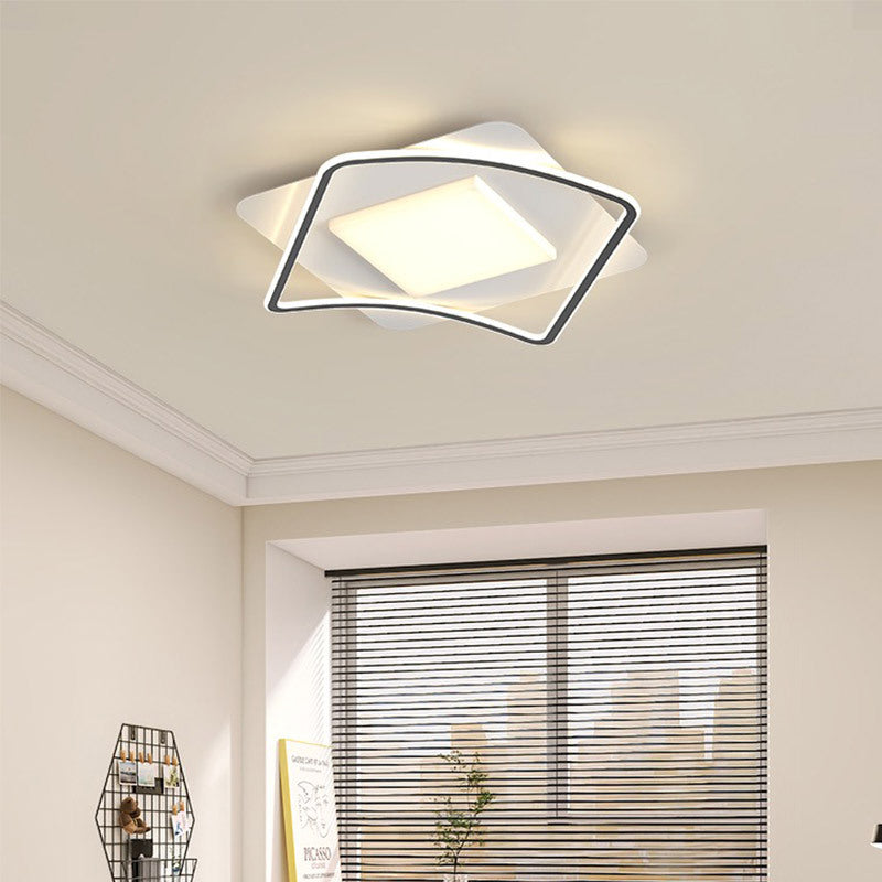 Minimalist Geometry Ceiling Light