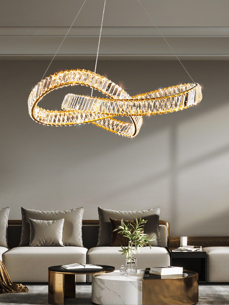 Mobius Luxury Crystal Chandelier – Dekoorlight