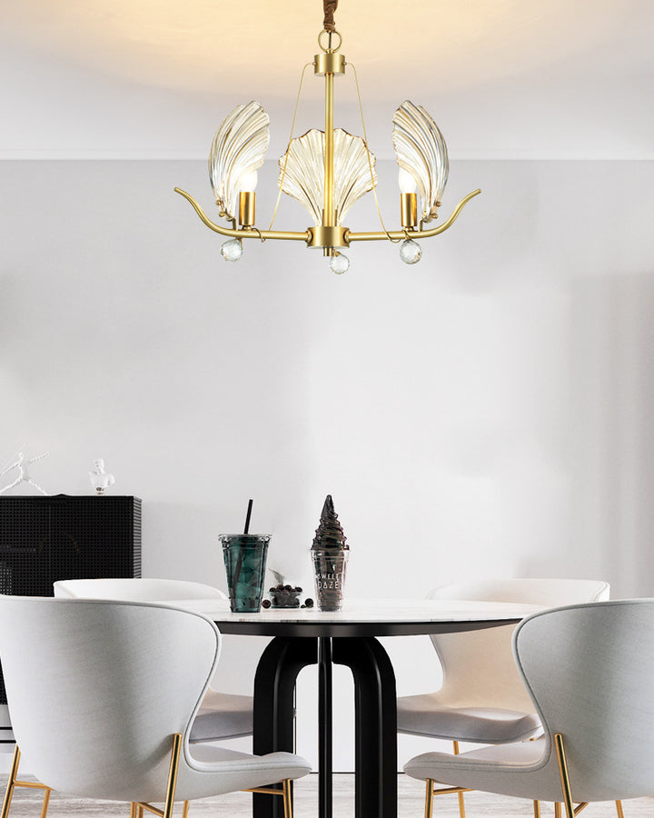 ModernShellGlassChandelierA_5