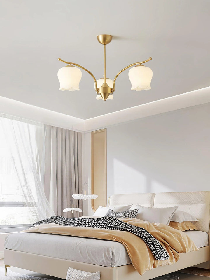 ModernTulip Brass Chandelier 10