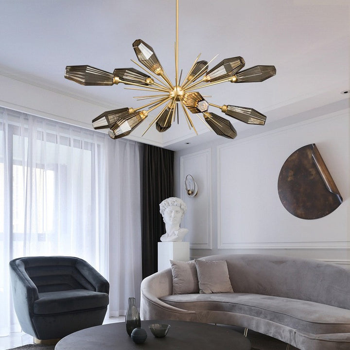 Modern Aalto Oval chandelier 1