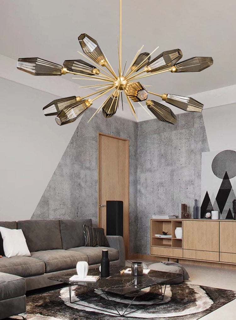 Modern Aalto Oval chandelier 11