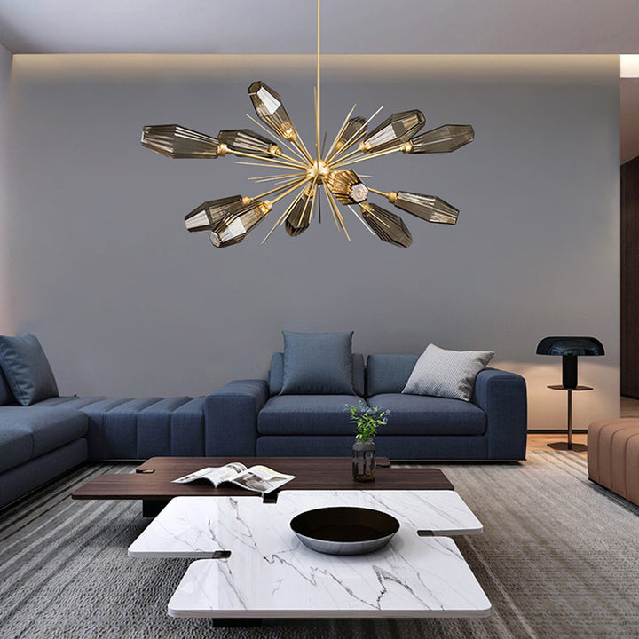 Modern Aalto Oval chandelier 5