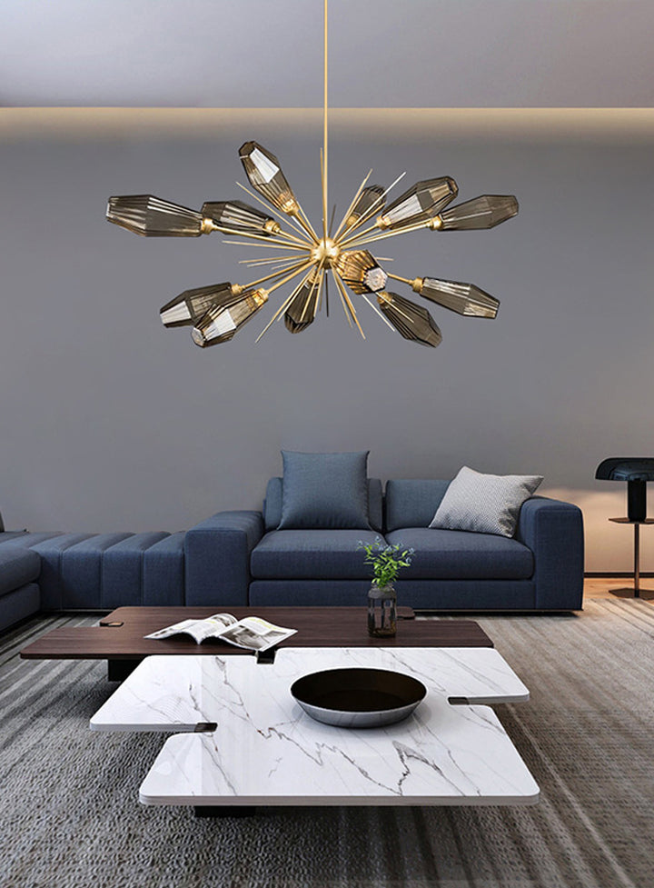 Modern Aalto Oval chandelier 6