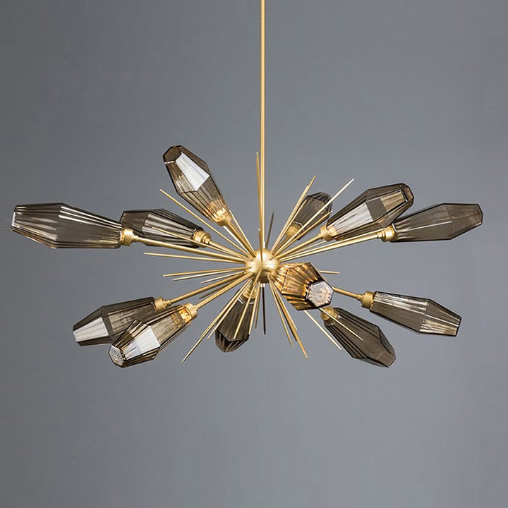 Modern Aalto Oval chandelier 8