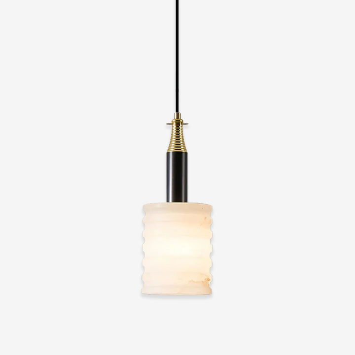 Moderne albasten hanglamp