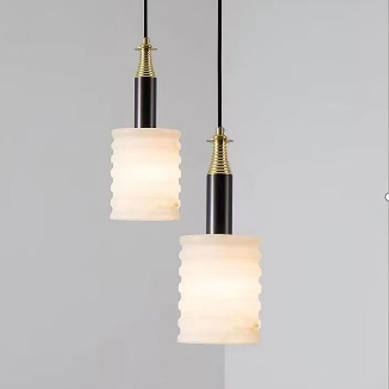 Moderne albasten hanglamp