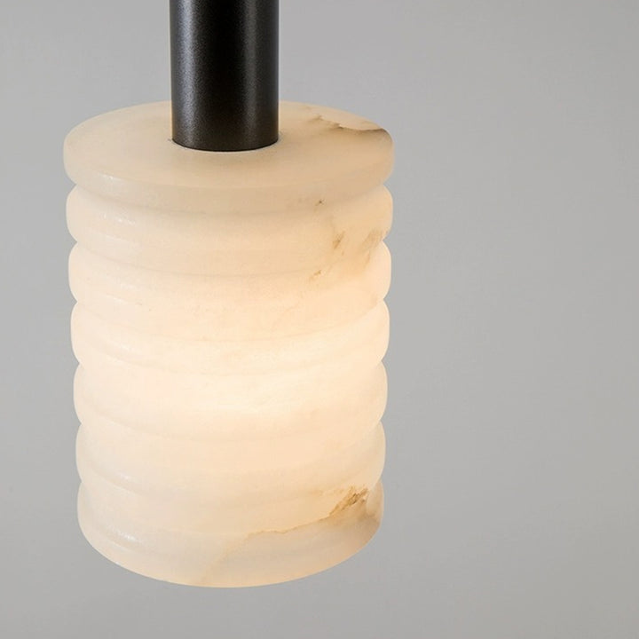 Moderne albasten hanglamp