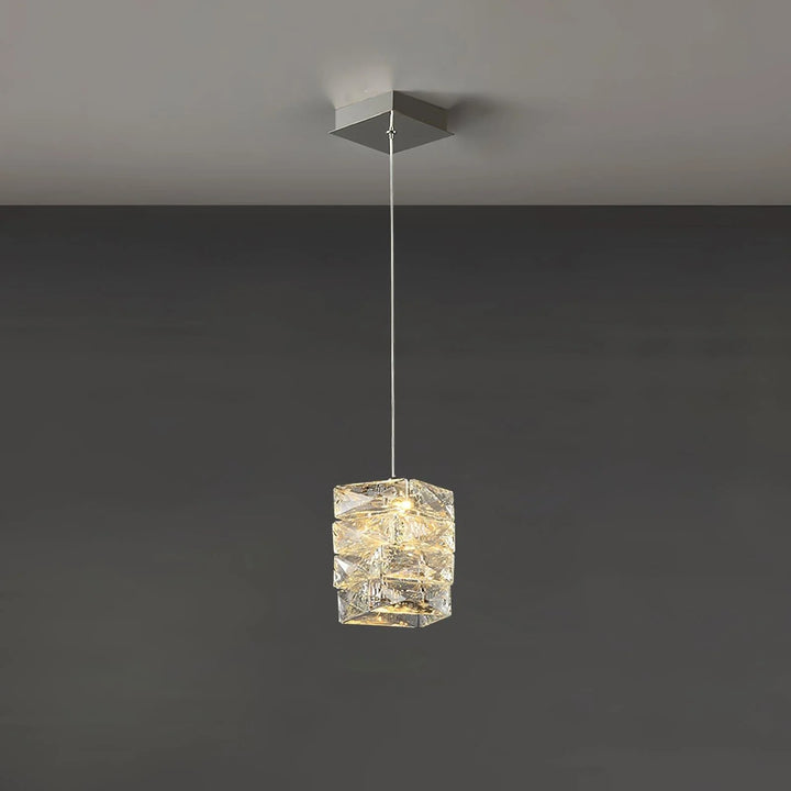 Modern Bacci Crystal Pendant Light