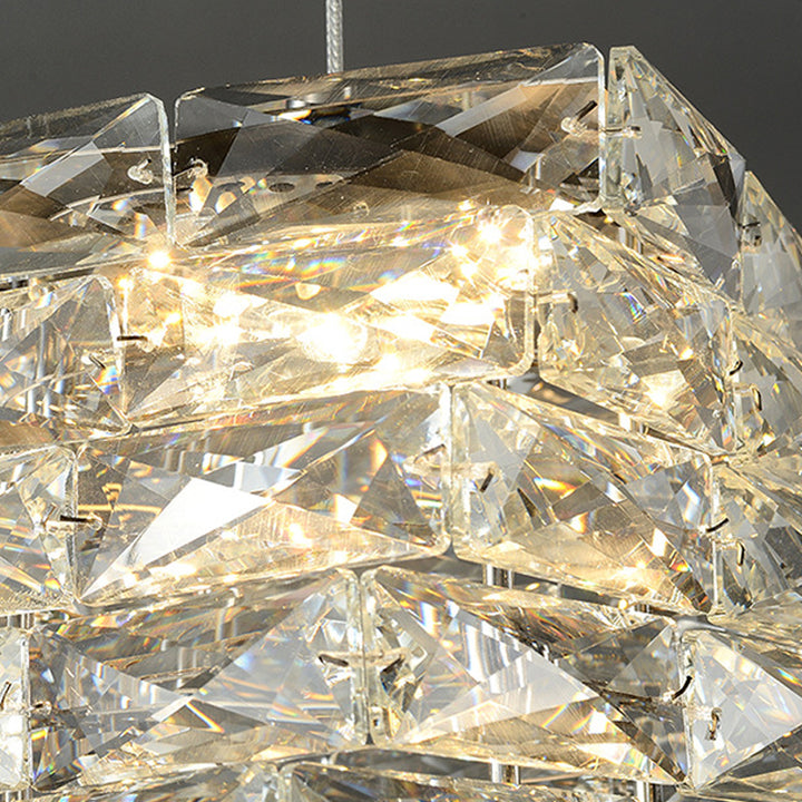 Modern Bacci Crystal Pendant Light