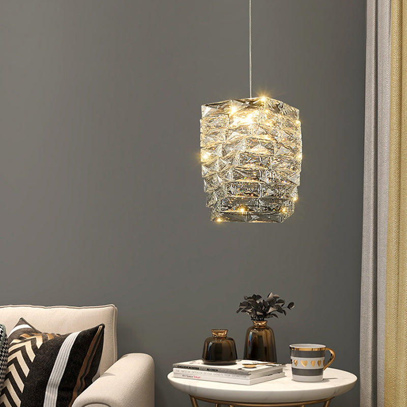 Modern Bacci Crystal Pendant Light