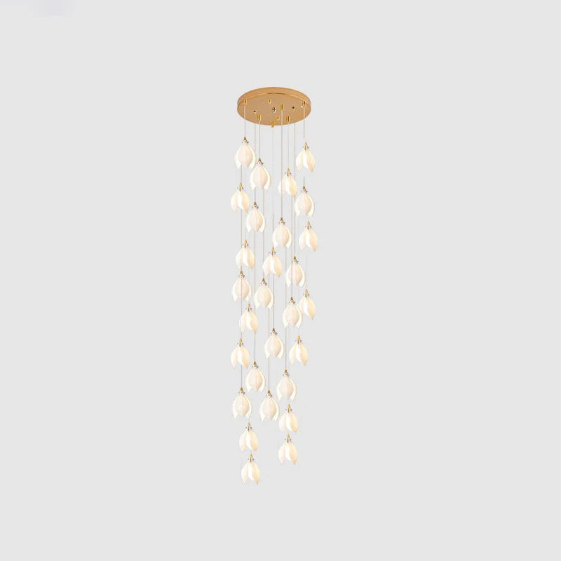 Modern Ceramic Flower Pendant Light 61