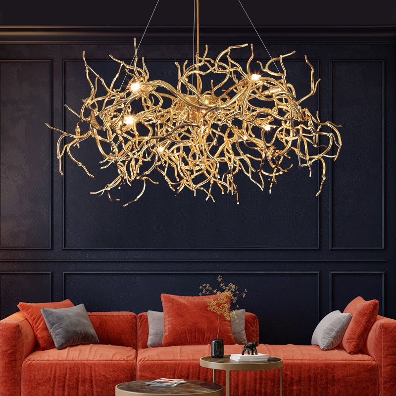 Modern_Gold_Tree_Branch_Chandelier_3