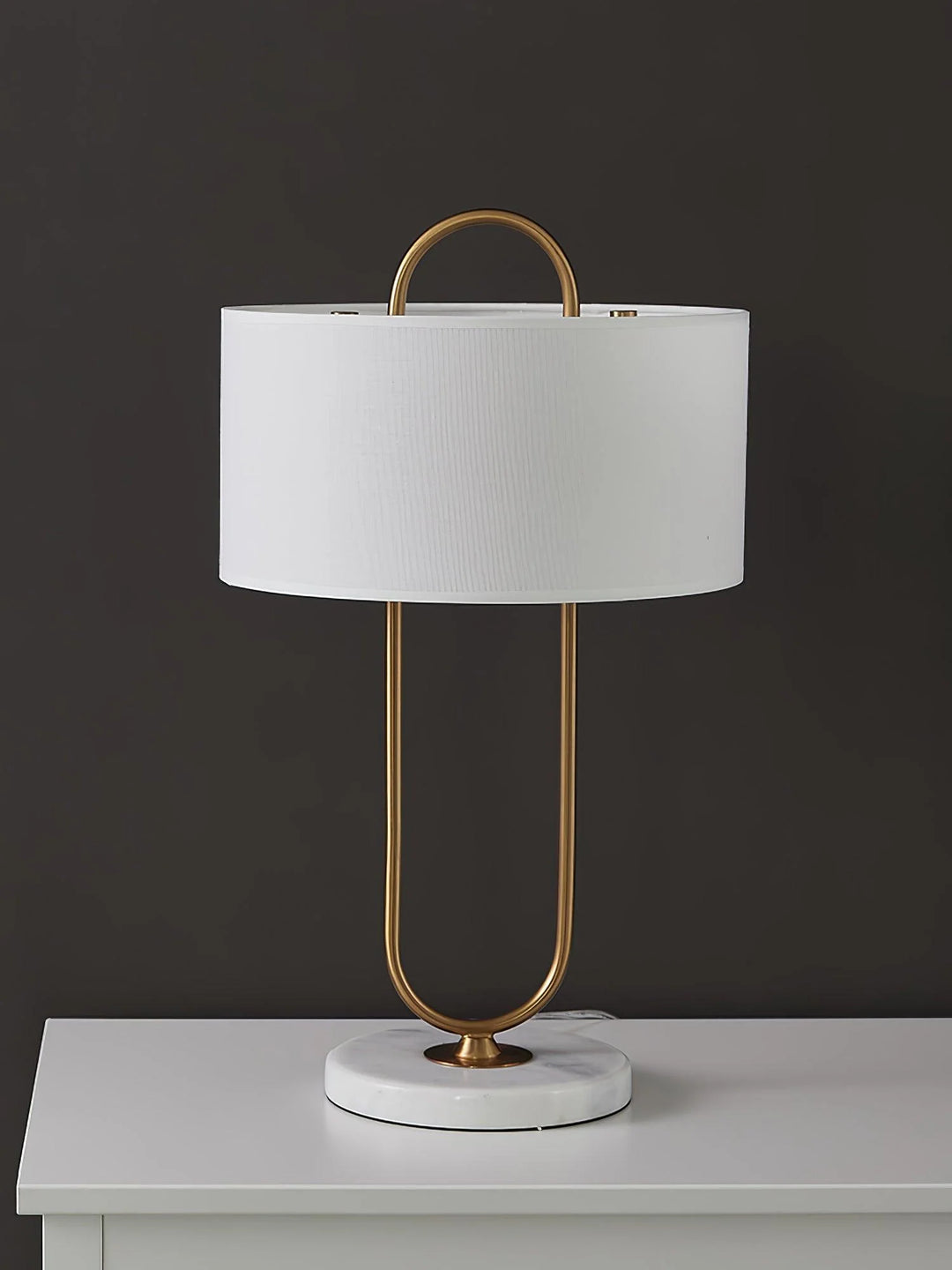 Modern High-Gloss Cloth Table Lamp-10