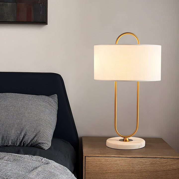 Modern High-Gloss Cloth Table Lamp-18