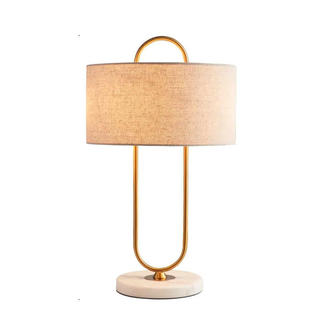 Modern High-Gloss Cloth Table Lamp-19
