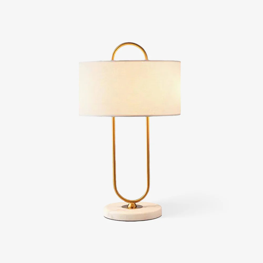 Modern High-Gloss Cloth Table Lamp-4