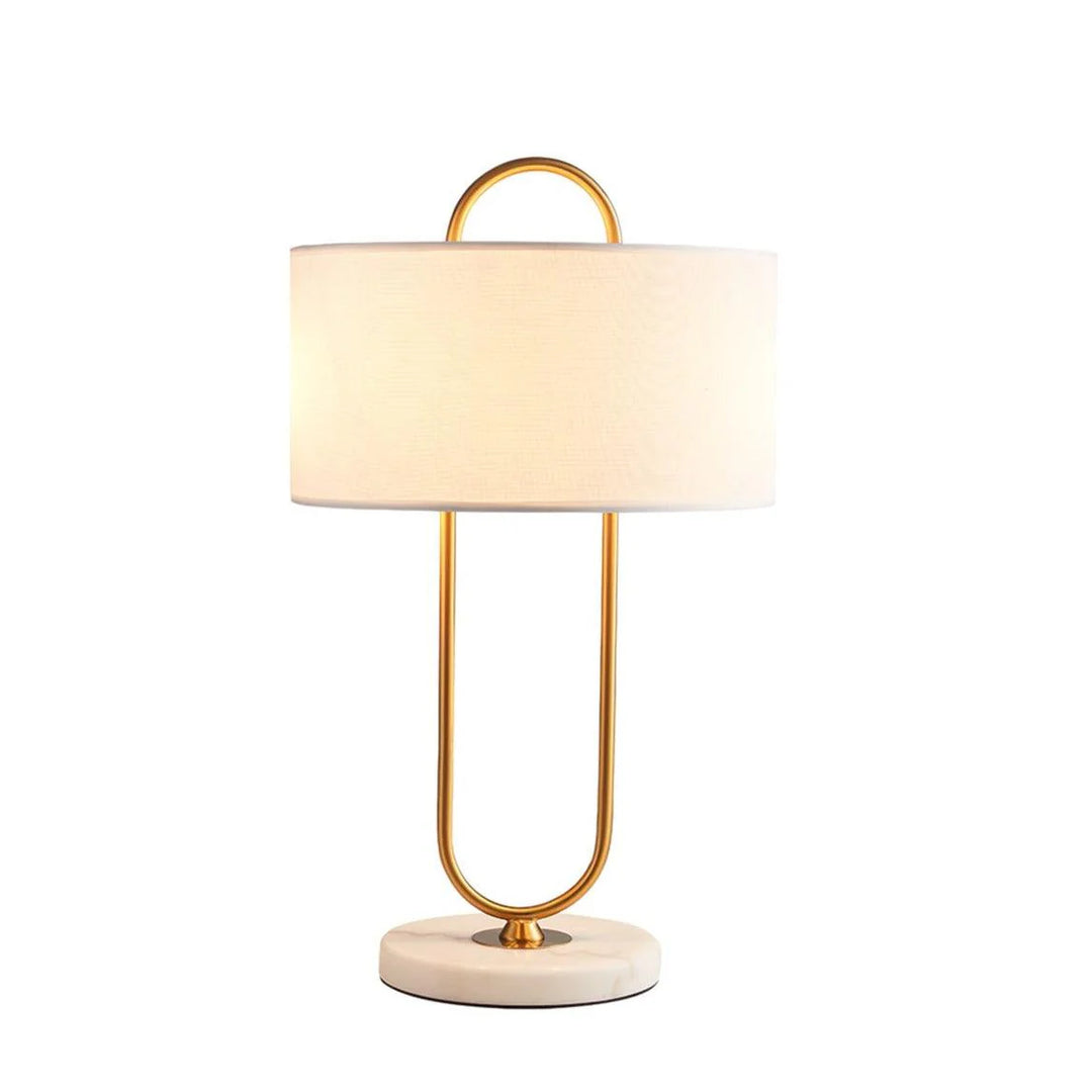 Modern High-Gloss Cloth Table Lamp-8