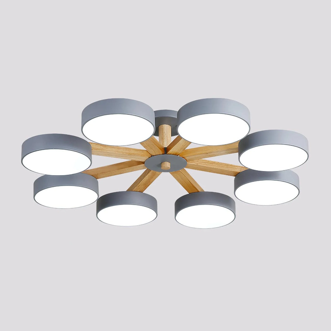 Modern LED Multi Stem Chandelier 28