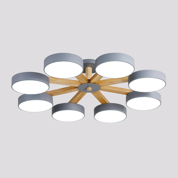 Modern LED Multi Stem Chandelier 28