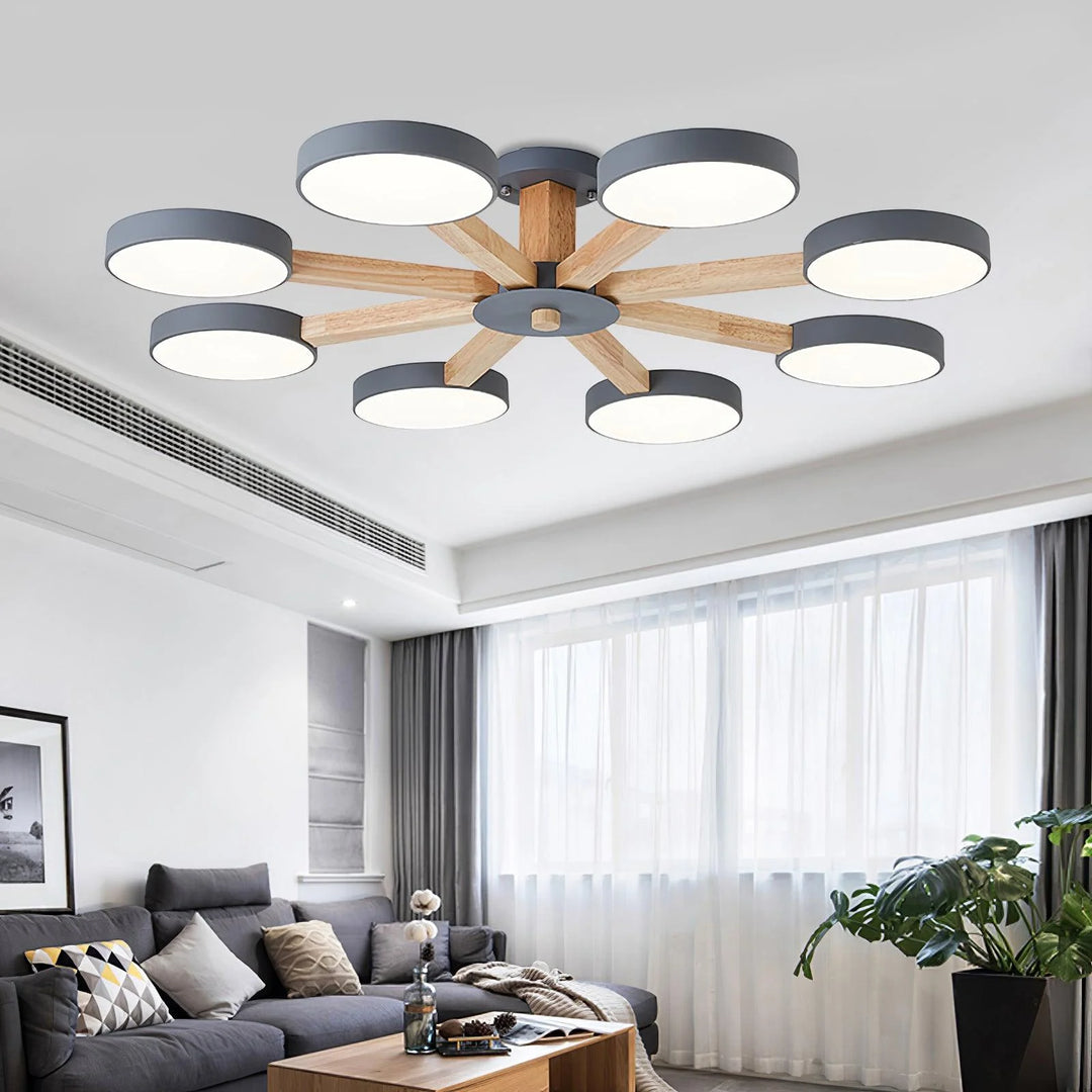 Modern LED Multi Stem Chandelier 7