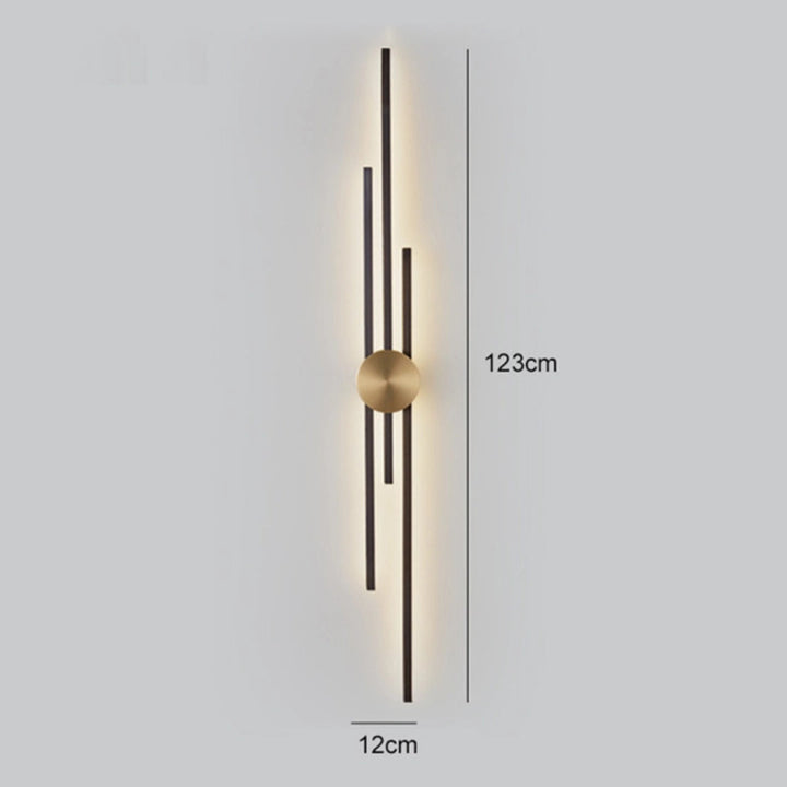 Modern LED Wall Lamp black 2