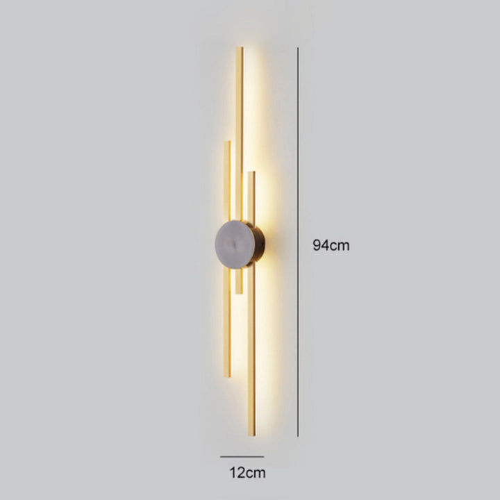 Modern LED Wall Lamp gold 1