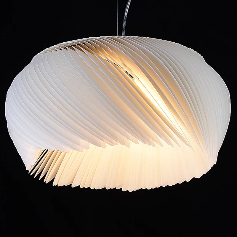 Modern LED parchment Pendant lamp 5