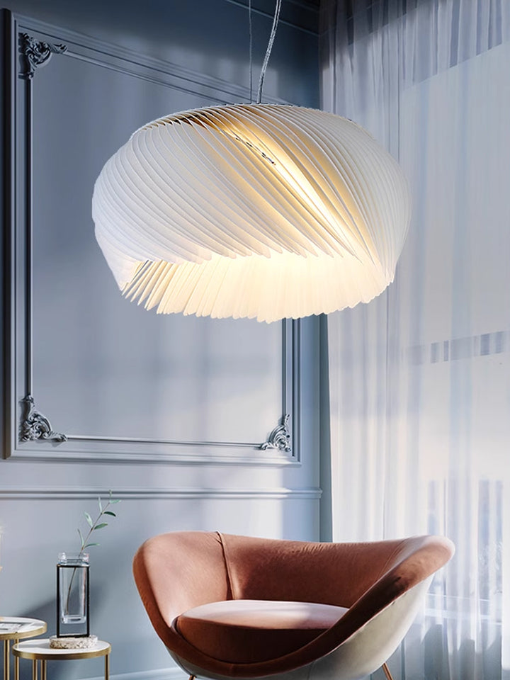 Modern LED parchment Pendant lamp 9