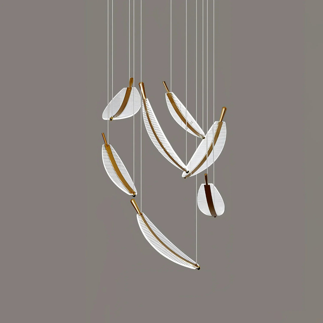 Modern Leaf LED Chandelier 22