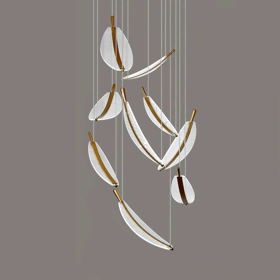 Modern Leaf LED Chandelier 23