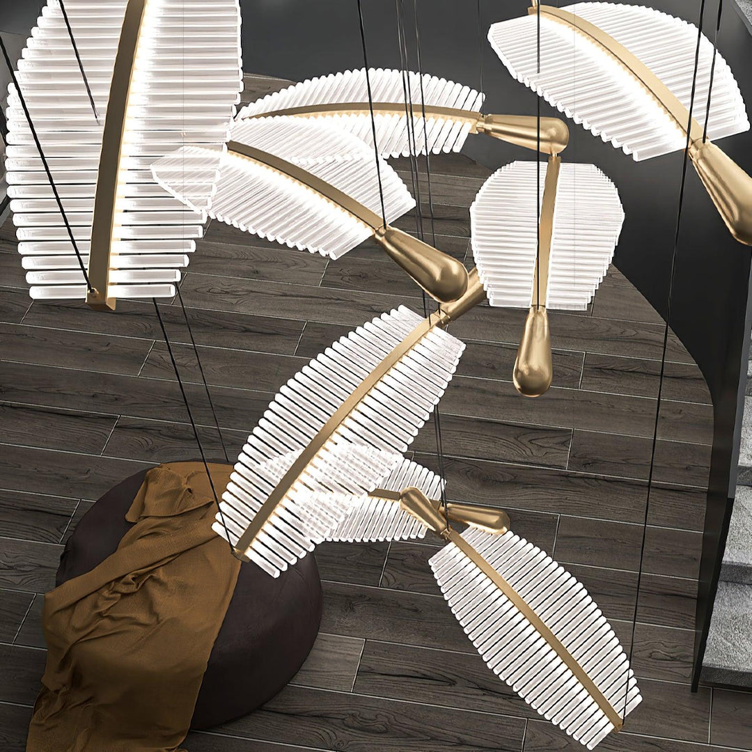 Modern Leaf LED Chandelier 3