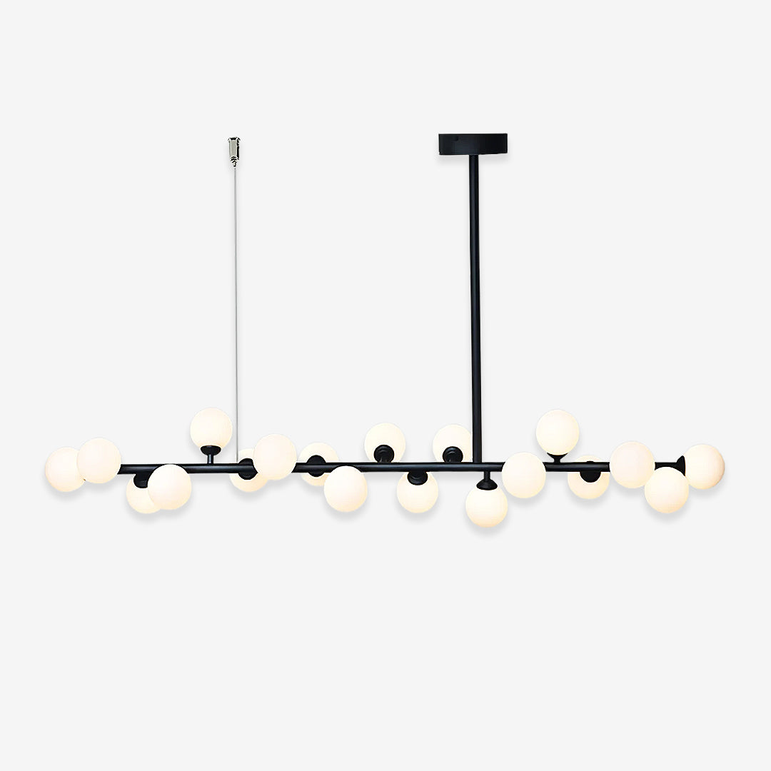 Modern Linear Balls Chandelier 13