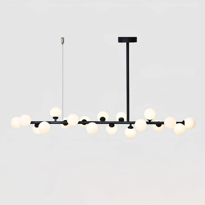 Modern Linear Balls Chandelier 14