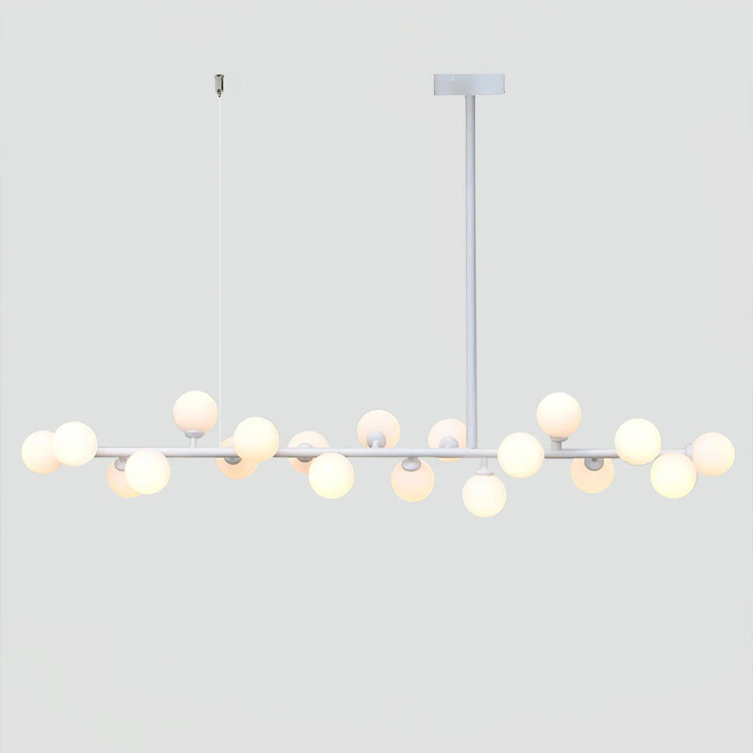 Modern Linear Balls Chandelier 15