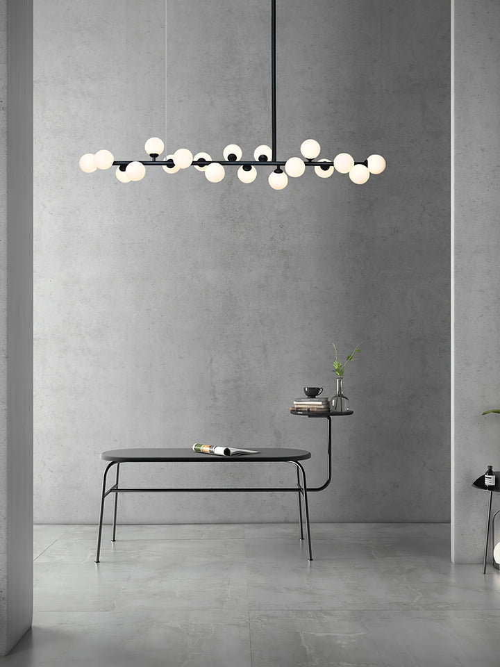 Modern Linear Balls Chandelier 5